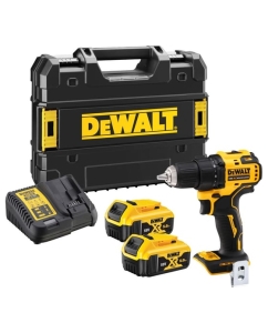 Купить Аккумуляторная бесщеточная дрель-шуруповерт Dewalt 18В DCD708P2T DCD708P2T-QW в E-mobi