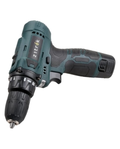 Купить Дрель-шуруповерт аккумуляторная Zitrek Green 12V Max, 12В, 2x2.0Ач 085-1016  в E-mobi