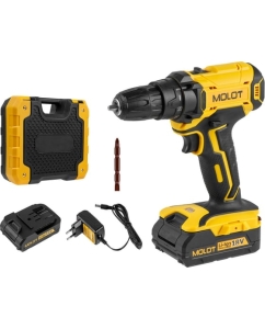 Купить Аккумуляторная дрель-шуруповерт MOLOT MBD 1815 Li в чем. 1335504 в E-mobi