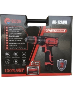 Купить Аккумуляторная дрель-шуруповерт Edon AD-12AUN 16532  в E-mobi