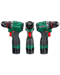 Купить Дрель-шуруповёрт аккумуляторный FAVOURITE Li-ion, 12 В, 2 Ач, 35 Hm, 0-400/0-1550 об/мин, 20+1, Ø 10/25 мм, бесщёточный DC NB12 в E-mobi