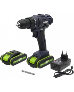 Купить Аккумуляторная дрель-шуруповерт AYGER AP18C в E-mobi