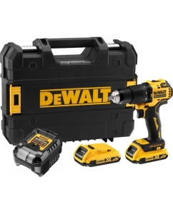 Купить Аккумуляторная ударная дрель-шуруповерт DEWALT DCD709D2T, 18 В, 1650 об/мин, 28050 уд/мин, с 2 АКБ 2 Ач и ЗУ, в кейсе TSTAK DCD709D2T-QW в E-mobi