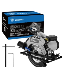 Купить Дисковая (циркулярная) пила DEKO CSDK-1800 PRO, 1800Вт, 190мм диск поддержание оборотов, плавный пуск 085-1152 в E-mobi