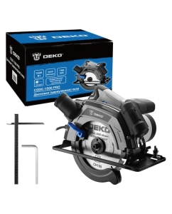Купить Дисковая (циркулярная) пила DEKO CSDK-1500 PRO, 1500Вт, 165мм диск поддержание оборотов 085-1150 в E-mobi