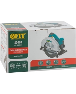 Купить Дисковая пила FIT 1300 Вт, 4500 об/мин, 185/20 мм, железная опора, резкий наклон, блок шпинделя, коробка 80404  в E-mobi