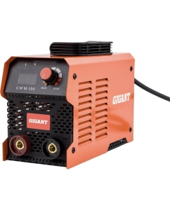 Купить Инверторный сварочный аппарат (190 А; дисплей; кабель 2.5+1.5 м) Gigant GWM-190 в E-mobi