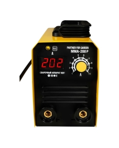 Купить Сварочный инверторный аппарат PARTNER FOR GARDEN mma-200 P 20-200А,1.6-4 мм, дисплей, сварка электродом от низкого напряжения от 140 вольт 4151  в E-mobi