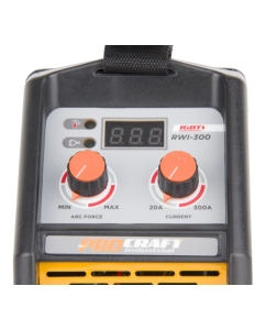 Купить Сварочный аппарат инверторный PROCRAFT 6,3кВт, 20-300А, ММА RWI-300  в E-mobi