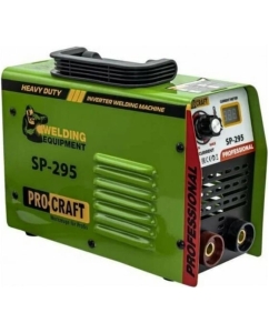 Купить Сварочный аппарат инверторный PROCRAFT 5кВт, 20-250А, ММА/LIFT-TIG SP-295 BMC в E-mobi