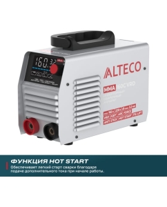 Купить Инверторный сварочный аппарат ALTECO MMA-160С VRD 70220 в E-mobi