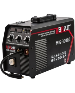 Купить Сварочный инвертор полуавтомат BRAIT MIG-300QD 18.01.015.043 в E-mobi