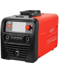 Купить Сварочный аппарат Elitech ИС 120 СИН ЖК 204751 в E-mobi