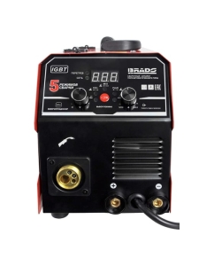 Купить Полуавтомат сварочный BRADO MIG/MMA-220L-21 220А, микропроцессор, MIG/FLUX/MMA/TIG, еврорукав 3 м 00-00023947  в E-mobi