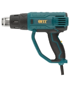 Купить Технический фен FIT 2000 Вт, 350/600 C, 300/500 л/мин, резиновая накладка, коробка 80612 в E-mobi