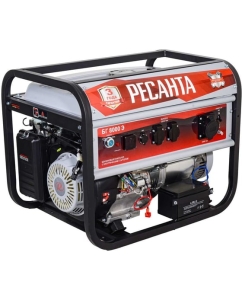 Купить Электрогенератор Ресанта БГ 8000 Э 64/1/48 в E-mobi