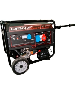 Купить Бензиновый генератор Lifan 10500E-3U 00-00153847 в E-mobi