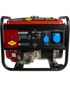 Купить Бензиновый генератор DDE G550P 1ф 5,0/5,5/9,4 кВт бак 25 л двигатель 13 лc 919-990  в E-mobi