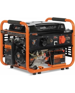 Купить Бензиновый генератор с функцией Dual Power Daewoo GDA 7500DPE-3 в E-mobi