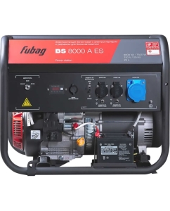 Купить Бензиновая электростанция с электростартером и коннектором автоматики FUBAG BS 8000 A ES 641091  в E-mobi