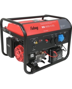 Купить Бензиновая электростанция с электростартером и коннектором автоматики FUBAG bs 9000 a es 641092 в E-mobi