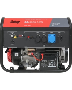 Купить Бензиновая электростанция с электростартером и коннектором автоматики FUBAG bs 9000 a es 641092  в E-mobi