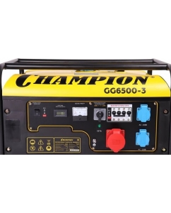 Купить Трехфазный бензиновый генератор CHAMPION GG6500-3  в E-mobi