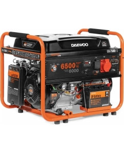 Купить Бензиновый генератор с возможностью подключения ATS Daewoo GDA 7500E-3 в E-mobi