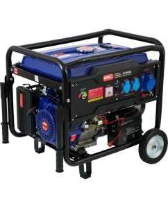 Купить Бензиновый генератор Спец SB-9500E2 1 фаза, ном/макс=7,8кВт/8,0кВт, розетки 216А+32А, электростартер+аккум+колеса+ручки СПЕЦ-SB-9500Е2 в E-mobi