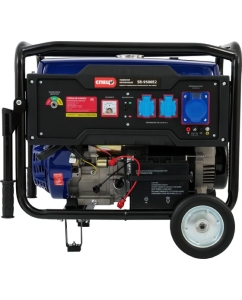 Купить Бензиновый генератор Спец SB-9500E2 1 фаза, ном/макс=7,8кВт/8,0кВт, розетки 216А+32А, электростартер+аккум+колеса+ручки СПЕЦ-SB-9500Е2  в E-mobi