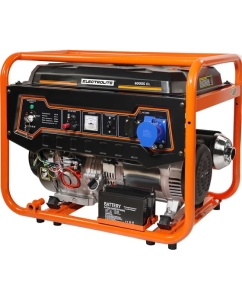 Купить Бензиновый электрический генератор Electrolite 6000S EL (7.5 кВа максимальная нагрузка, 220 В/12 В, 5/6 кВт, 50 Гц, 13 л.с, электростартер + АКБ 3726 в E-mobi