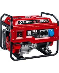 Купить Бензиновый генератор ЗУБР 7000 Вт СБ-7000 в E-mobi