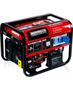 Купить Бензиновый генератор WorkMaster БГ-8500Е1 в E-mobi