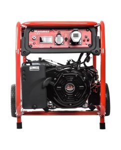 Купить Бензоэлектростанция Hammer Flex GN7000ET электрозапуск 6КВт 220В 50Гц бак 30л непр.8,5ч 522793  в E-mobi