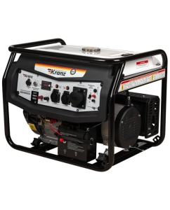 Купить Бензиновый генератор KRANZ KR9000EA 9,0 кВт, 230 В, 25 л, коннектор автоматики, электростартер KR-16-1138 в E-mobi