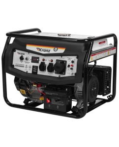 Купить Бензиновый генератор KRANZ KR5500EA, 5,5 кВт, 230 В, 25 л, коннектор автоматики, электростартер KR-16-1135 в E-mobi