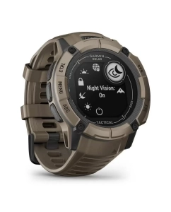 Купить Смарт часы Garmin Instinct 2X Solar Tactical Edition, коричневый (010-02805-02)  в E-mobi