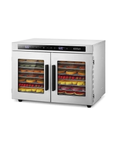 Купить Сушилка для овощей и фруктов Kitfort КТ-4936 серебристый; черный в E-mobi