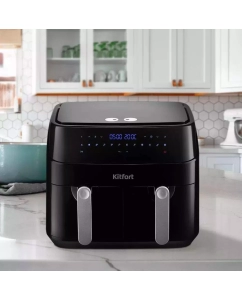 Купить Аэрогриль Kitfort КТ-2250 черный  в E-mobi