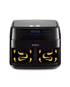 Купить Аэрогриль Kitfort КТ-2250 черный  в E-mobi