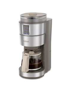 Купить Кофеварка капельного типа Kitfort КТ-7204 бежевый, серый в E-mobi
