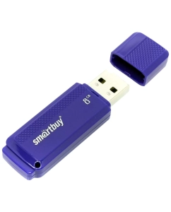 Купить Флешка SmartBuy Dock 8ГБ Cyan (SB8GBDK-B)  в E-mobi