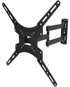 Купить Наклонно-поворотный кронштейн для телевизора Hyundai GL-N3 20-65 черный в E-mobi