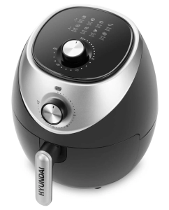 Купить Аэрогриль HYUNDAI HYF-3456 серебристый, черный  в E-mobi