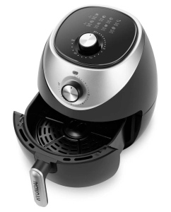 Купить Аэрогриль HYUNDAI HYF-3456 серебристый, черный  в E-mobi