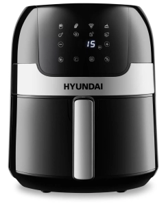 Купить Аэрогриль HYUNDAI HYF-3555 черный, серебристый  в E-mobi