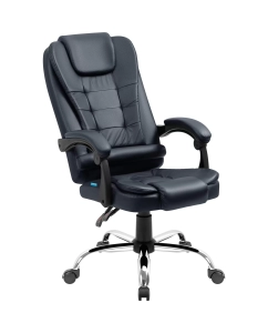 Купить Кресло игровое Defender Ares с мягкими подлокотниками, класс 3, полиуретан, синее  в E-mobi