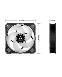 Купить Вентилятор Arctic P12 PWM PST A-RGB  Black  в E-mobi