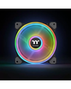 Купить Корпусной вентилятор Thermaltake Riing Quad 12 RGB Black 3-pack (CL-F088-PL12SW-A)  в E-mobi