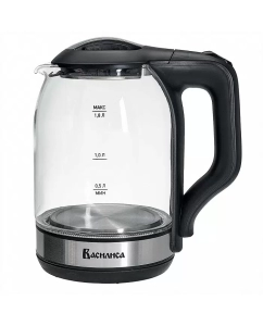 Купить Чайник электрический Василиса ВА-1036 1.8 л прозрачный, черный, серебристый в E-mobi